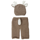 Hartley Deer Hat and Pant Newborn Set - HoneyBug 