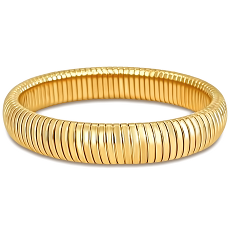 Sandra Coil Bangle Bracelet - HoneyBug 