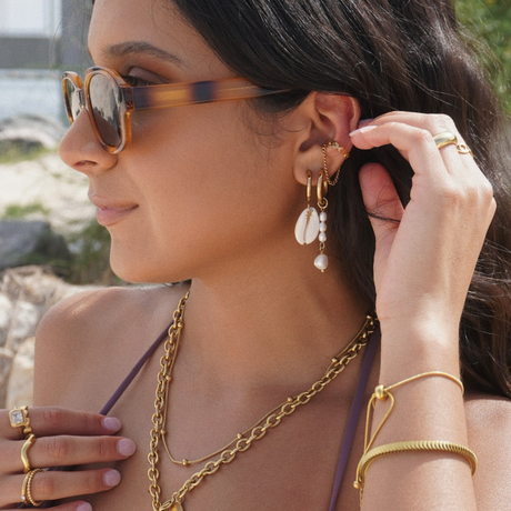 Billy Chain Ear Cuff - HoneyBug 