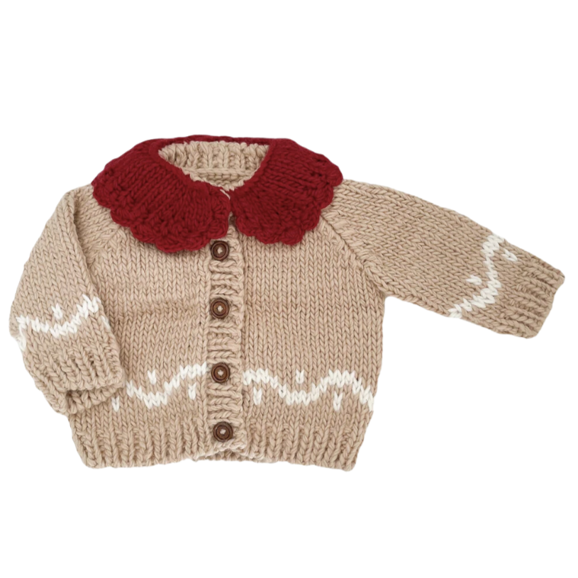 Gingerbread Cardigan - HoneyBug 