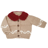 Gingerbread Cardigan - HoneyBug 