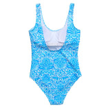 Womens Santorini Blue Swimsuit - HoneyBug 