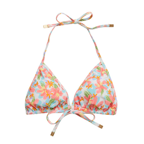 Womens Hawaiian Luau Sustainable Bikini Top - HoneyBug 