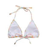 Womens Hawaiian Luau Sustainable Bikini Top - HoneyBug 