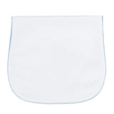 White Bubble Baby Burp Cloth - HoneyBug 