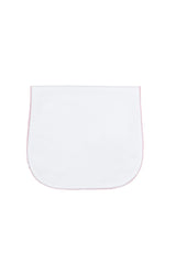 White Bubble Baby Burp Cloth - HoneyBug 