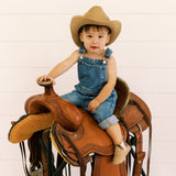 Cowboy Chelsea Boot Baby Shoe - HoneyBug 