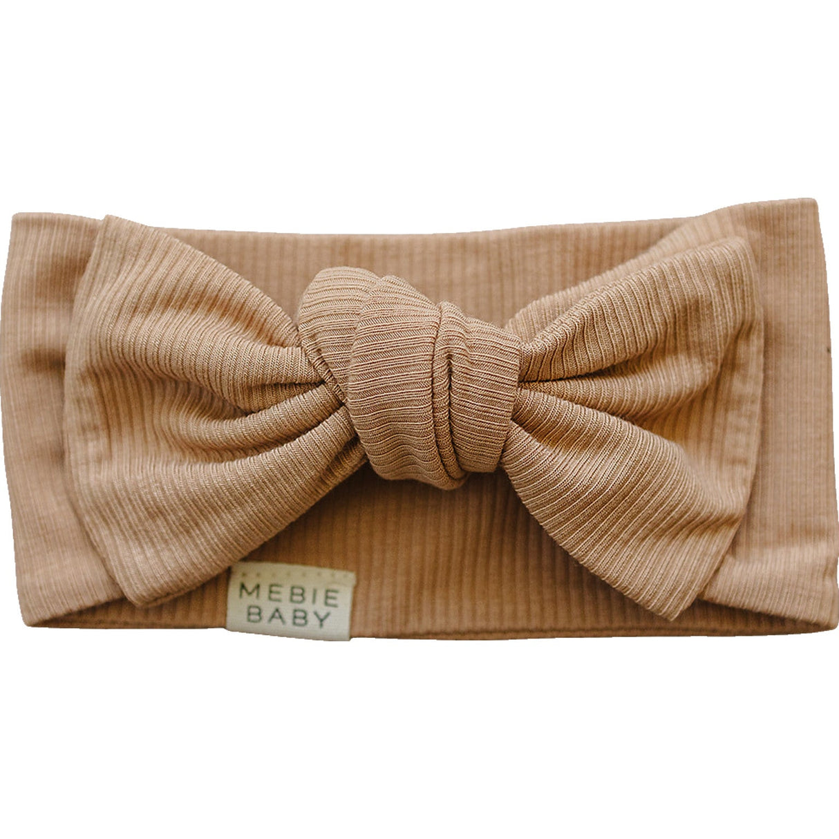 Latte Ribbed Bamboo Head Wrap - HoneyBug 