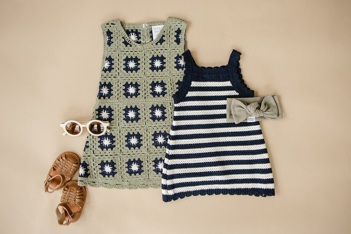 Crochet Cover Up Dress - HoneyBug 