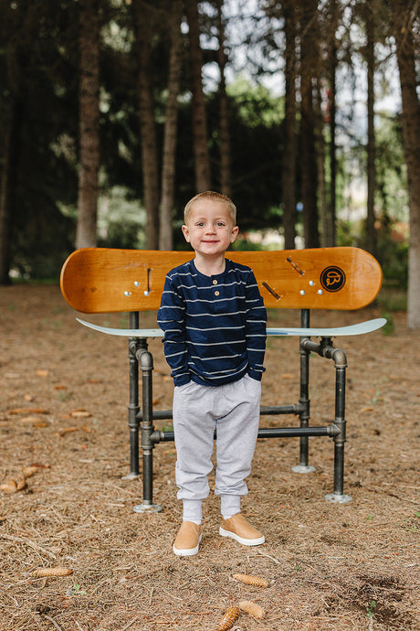 Grey Pocket Joggers - HoneyBug 