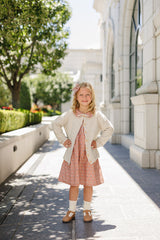 Oatmeal Knit Button Down Cardigan - HoneyBug 