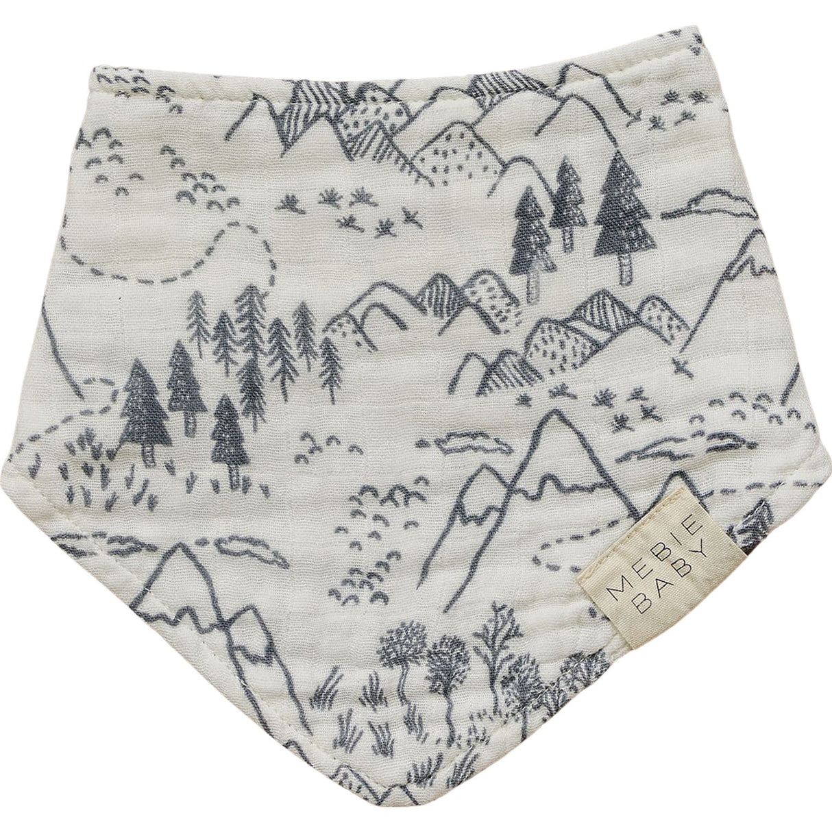 Summit Muslin Bib - HoneyBug 