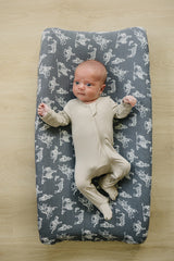 Wild West Muslin Changing Pad Cover - HoneyBug 