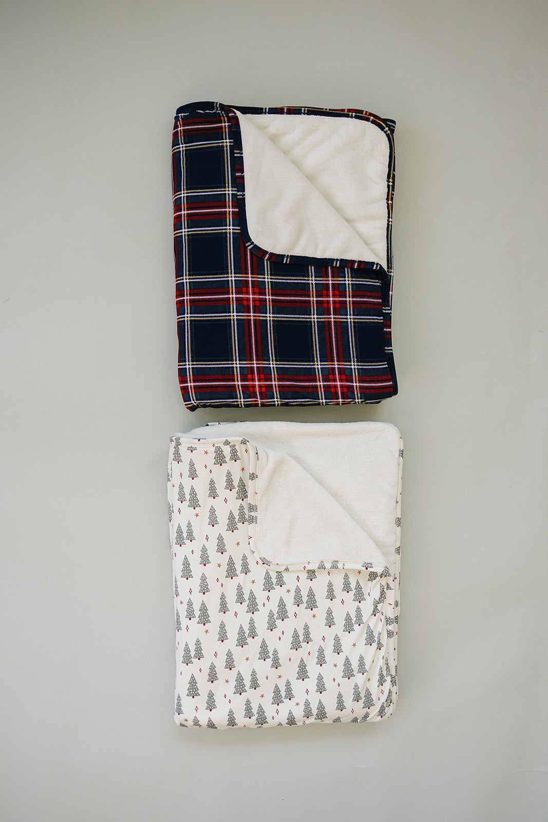 Christmas Trees Bamboo Fleece Quilt - HoneyBug 