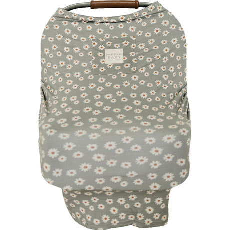 Light Green Daisy Bamboo Multi-Use Cover - HoneyBug 