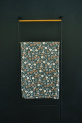 Midnight Floral Muslin Swaddle Blanket - HoneyBug 