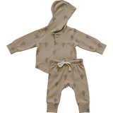 Cactus Hooded Set - HoneyBug 