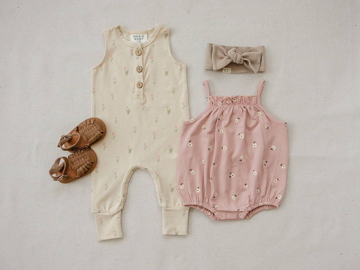 Daisy Tank Romper - HoneyBug 