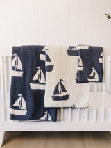Sailboat Plush Blanket