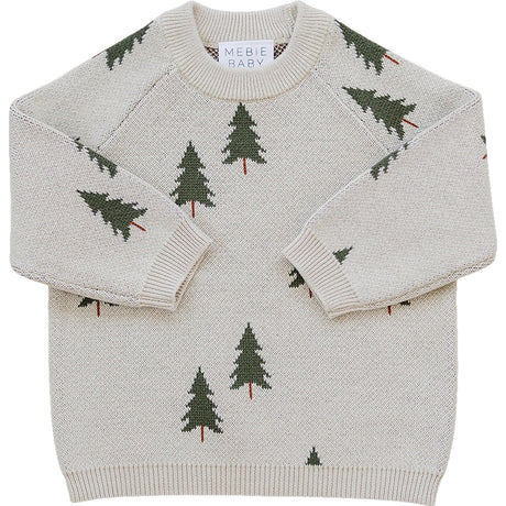 Pine Tree Knit Sweater - HoneyBug 