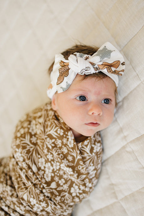 Outlaw Cowboy Ribbed Bamboo Head Wrap - HoneyBug 