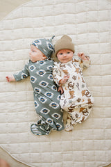 Outlaw Cowboy Ribbed Bamboo Knot Gown - HoneyBug 