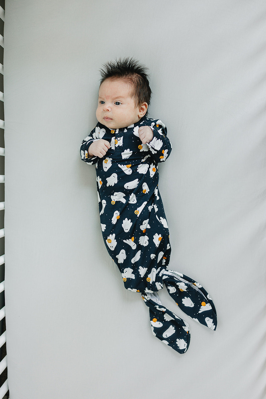 Ghosts Bamboo Knot Gown - HoneyBug 