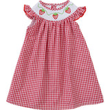 Gingham Strawberry Dress