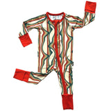 ZIP ROMPER - Retro Rainbow