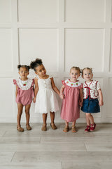 Gingham Strawberry Dress