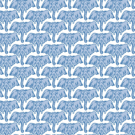 Beckett Boys' Hangout Pant - African Elephants Blue - HoneyBug 
