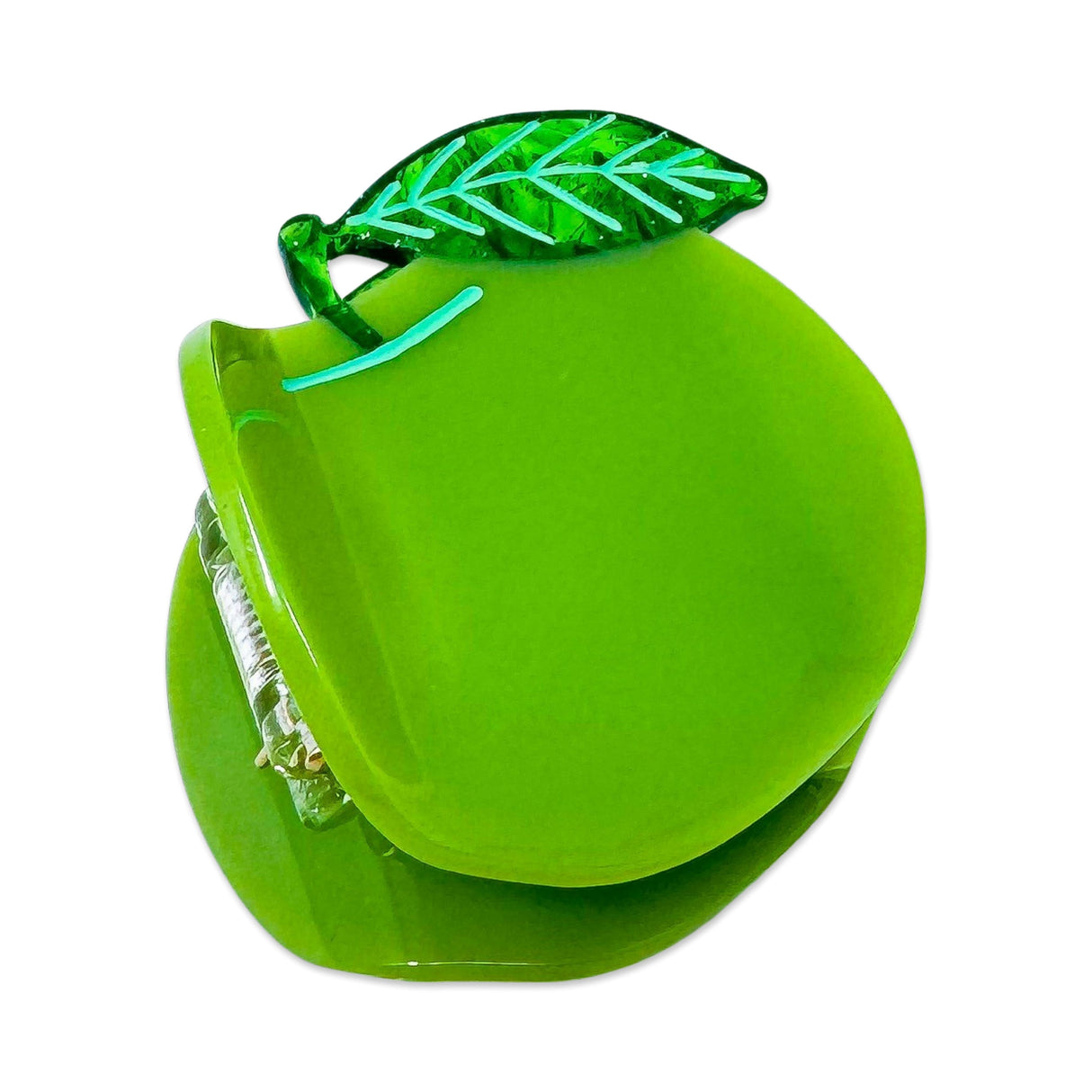 Apple Hair Claw Clip - HoneyBug 