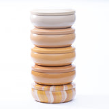 Nude Tin: Coconut Sandalwood + Cedar - 14 oz Candle - HoneyBug 