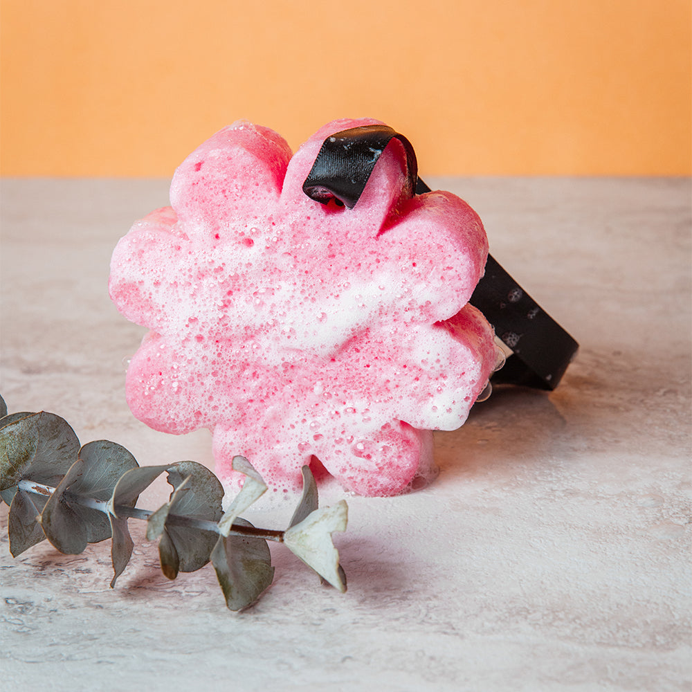 Bulgarian Rose | Wild Flower Bath Sponge - HoneyBug 