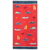 Beach and Bath Towel - Surf's Up - HoneyBug 