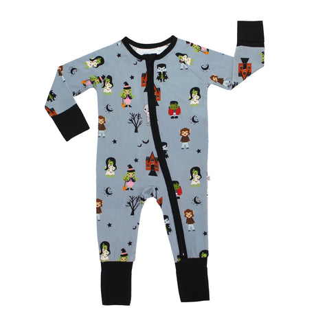 Monster Party Halloween Bamboo PJs - HoneyBug 