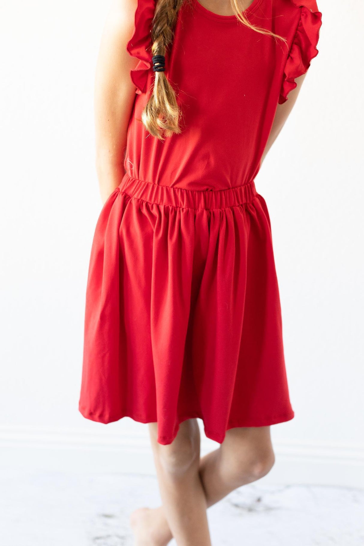 SALE Red Twirl Skirt