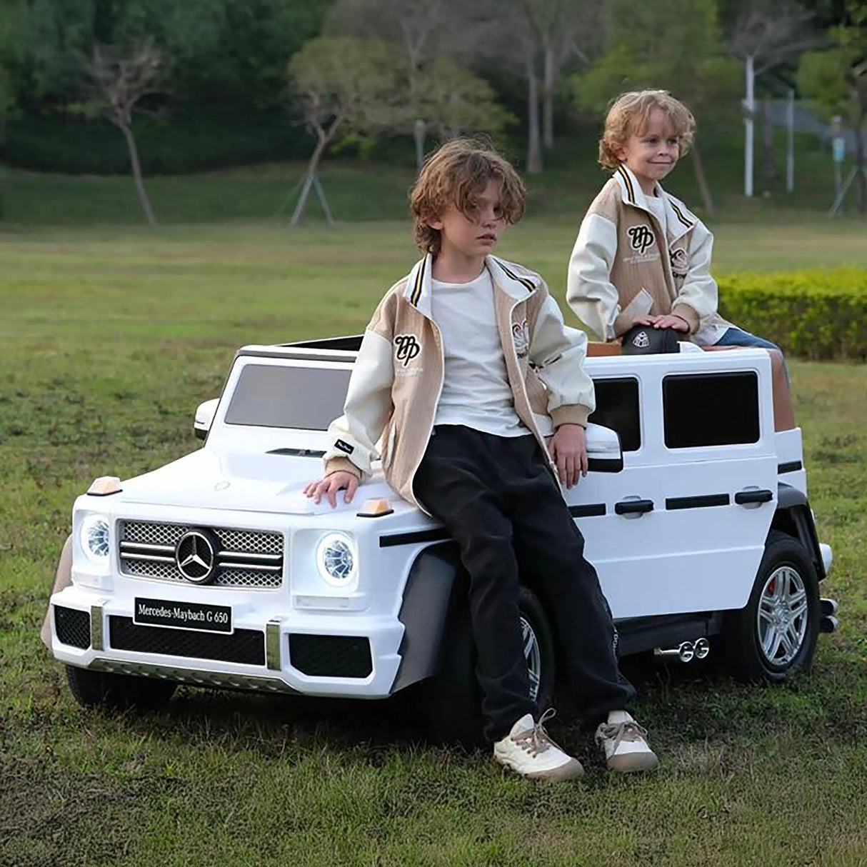 24V Mercedes Maybach G650 Brushless Motor Ride-on