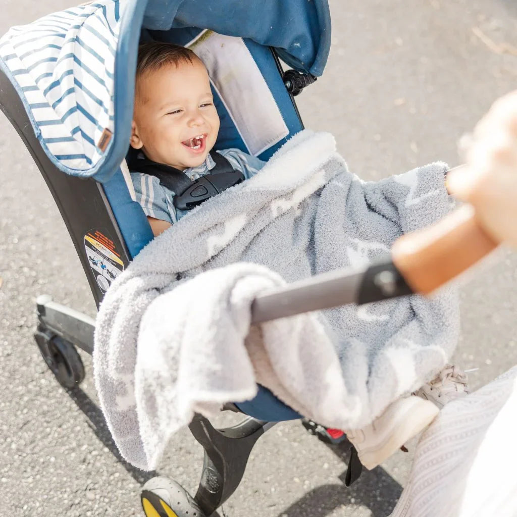Heron Harmony Baby Blanket