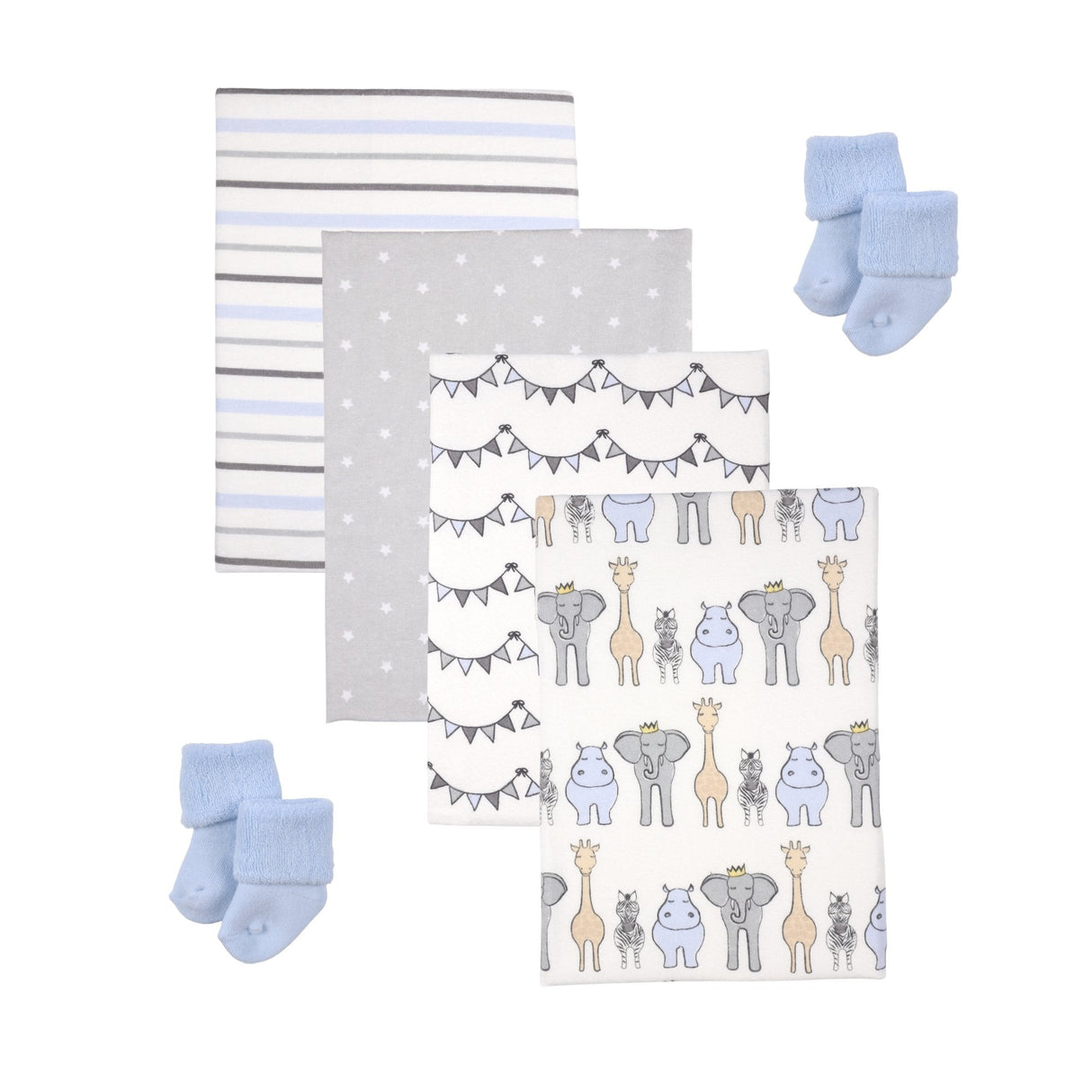 Baby Boy Cupcake Set - Royal Safari