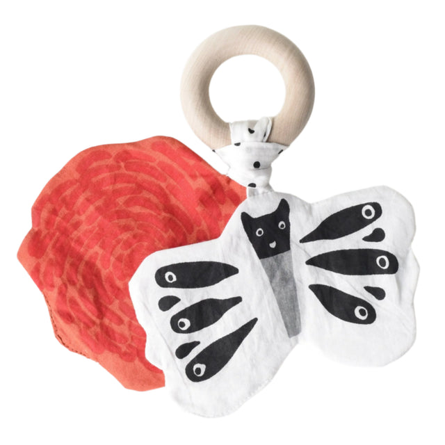 Crinkle Teether - Butterfly - HoneyBug 