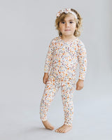 Bamboo Two Piece Set | Fall Flowers - HoneyBug 