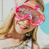 Sand Art Pink Kids' Swim Mask - HoneyBug 