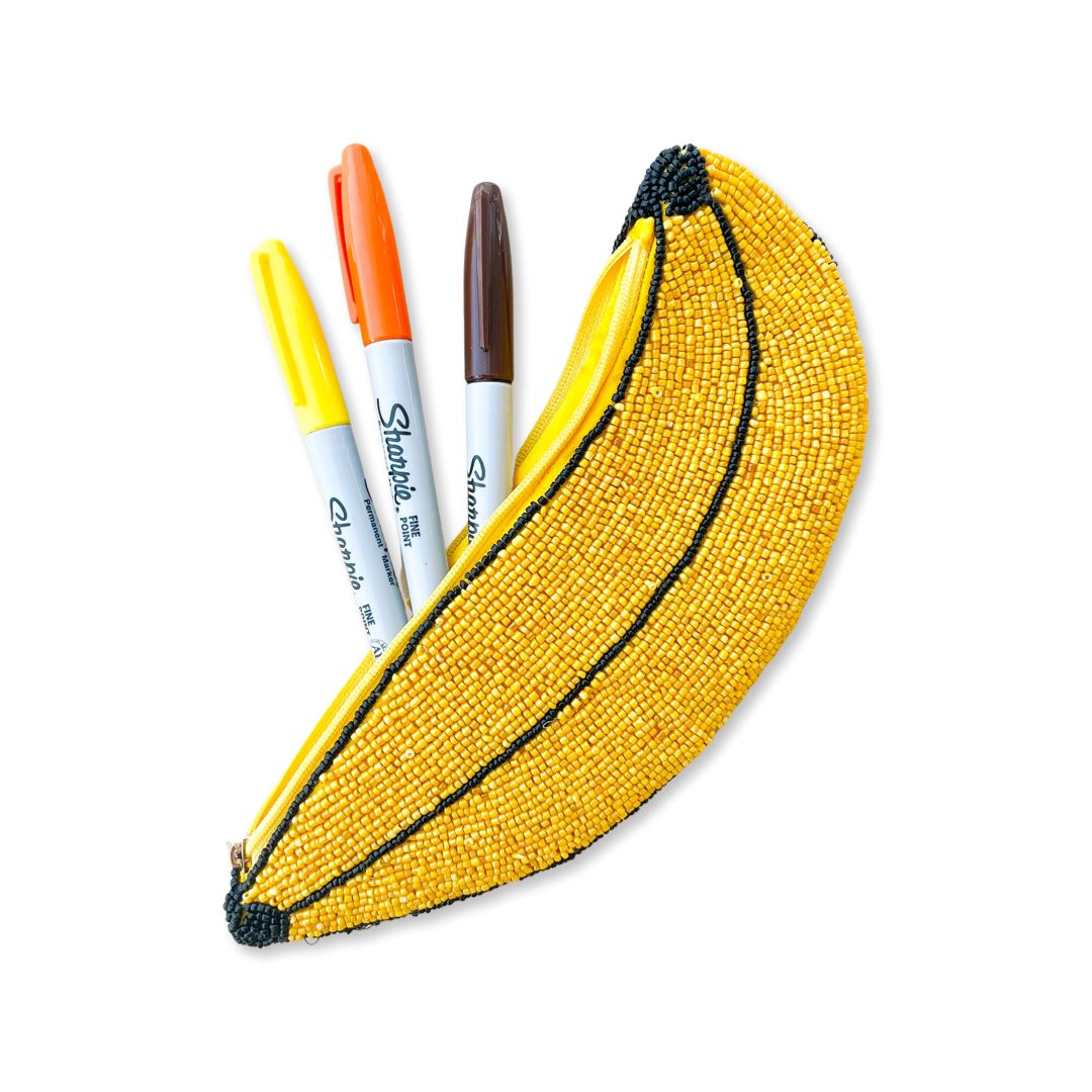 Beaded Banana Pouch - HoneyBug 