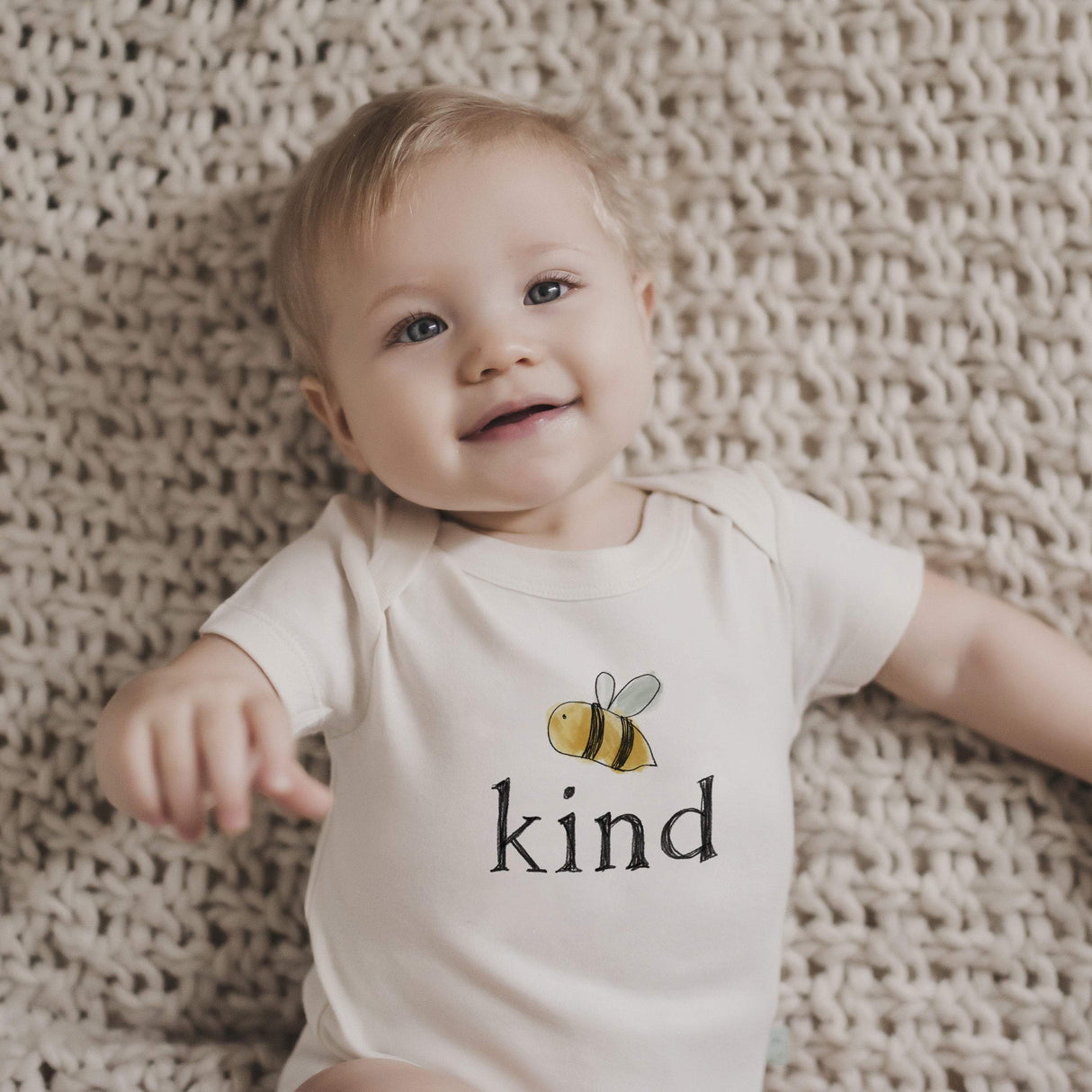 graphic bodysuit | bumble bee kind - HoneyBug 