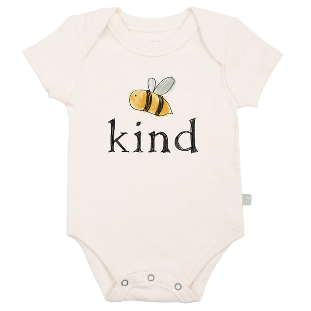 graphic bodysuit | bumble bee kind - HoneyBug 