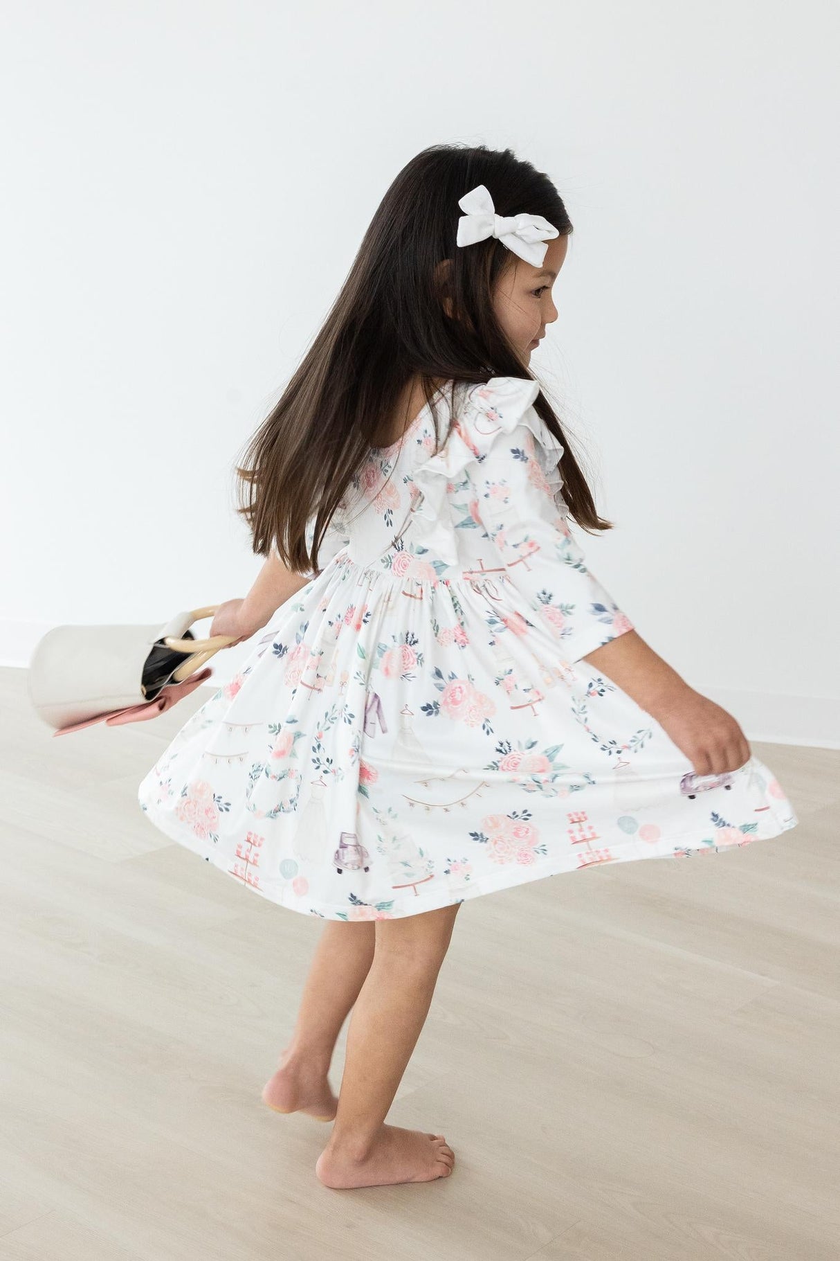 Flower Girl Ruffle Twirl Dress