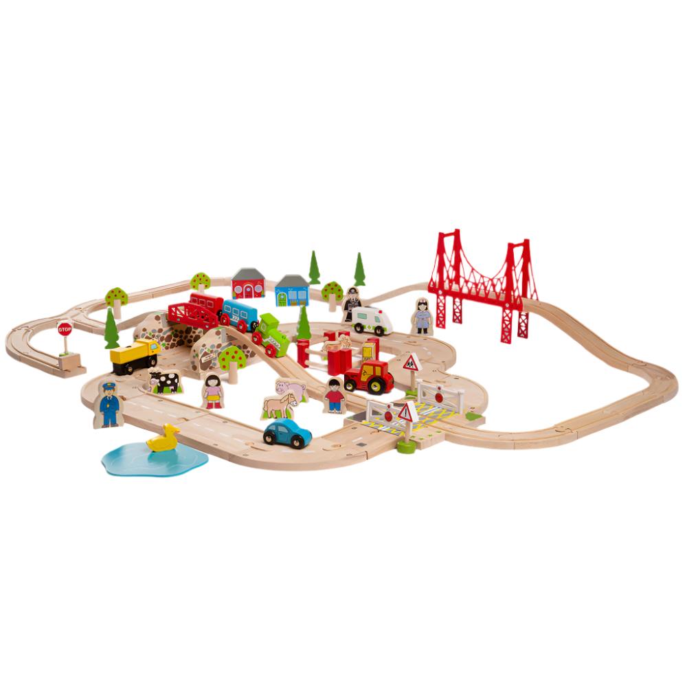 Road & Rail Train Set