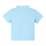 Blue Baseball Polo Shirt