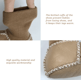 cozy booties | Dove Grey